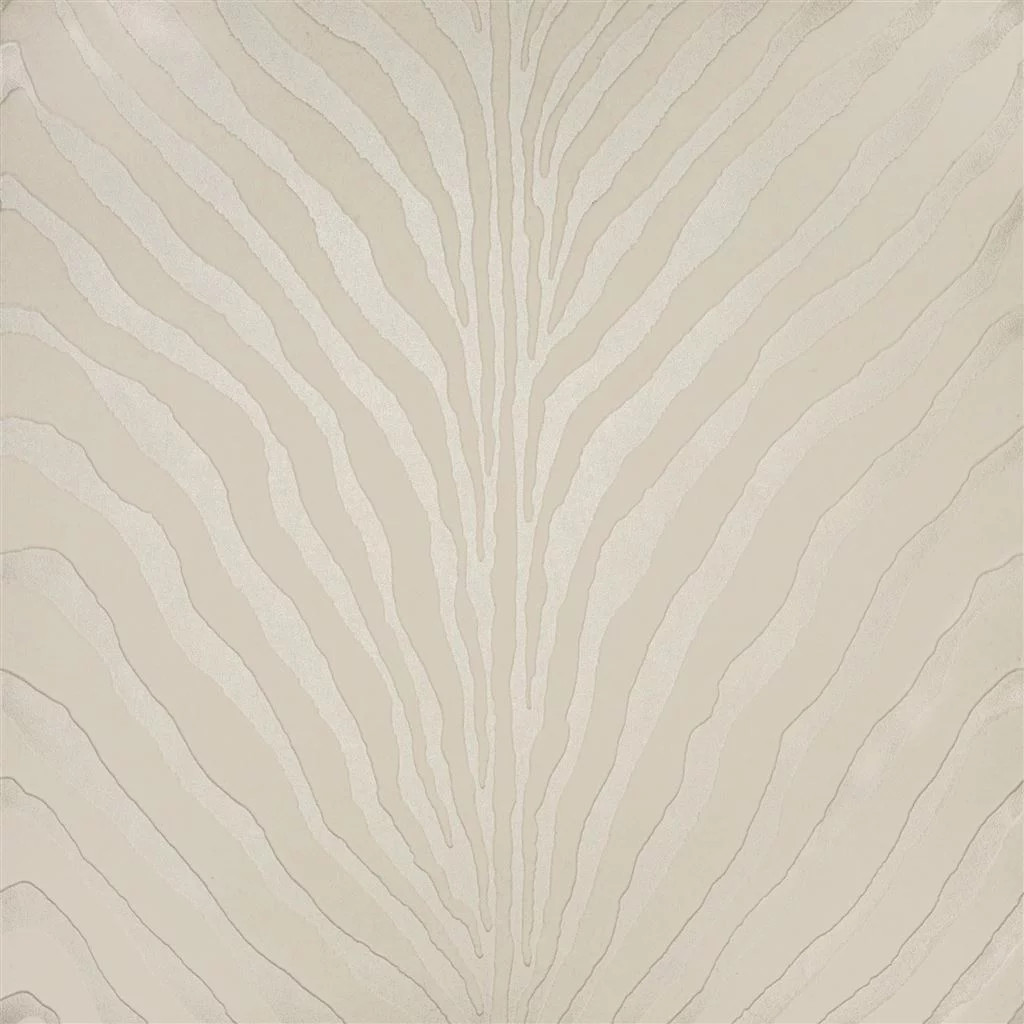 Tapete Bartlett Zebra - Cream mettalic