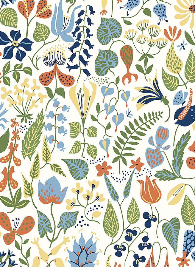 Tapete Stig Lindberg Herbarium - 1978