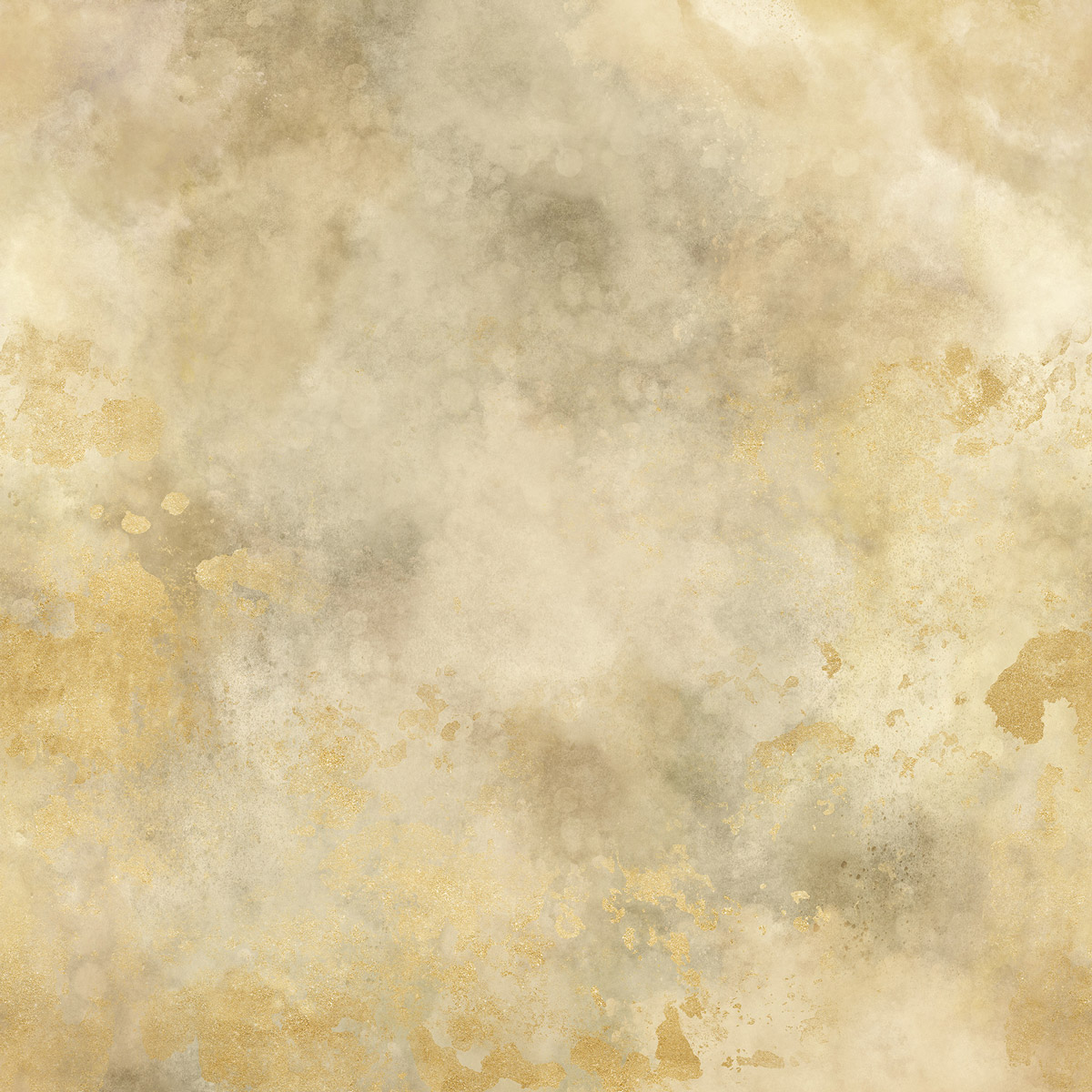Wandbild Colour Clouds - Gold