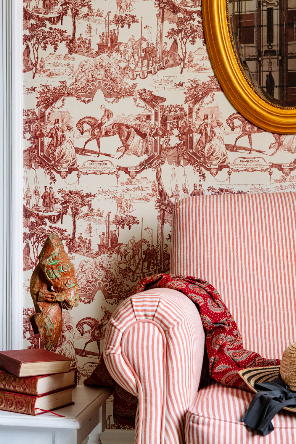 Tapete Grand Prix - Smokey Red