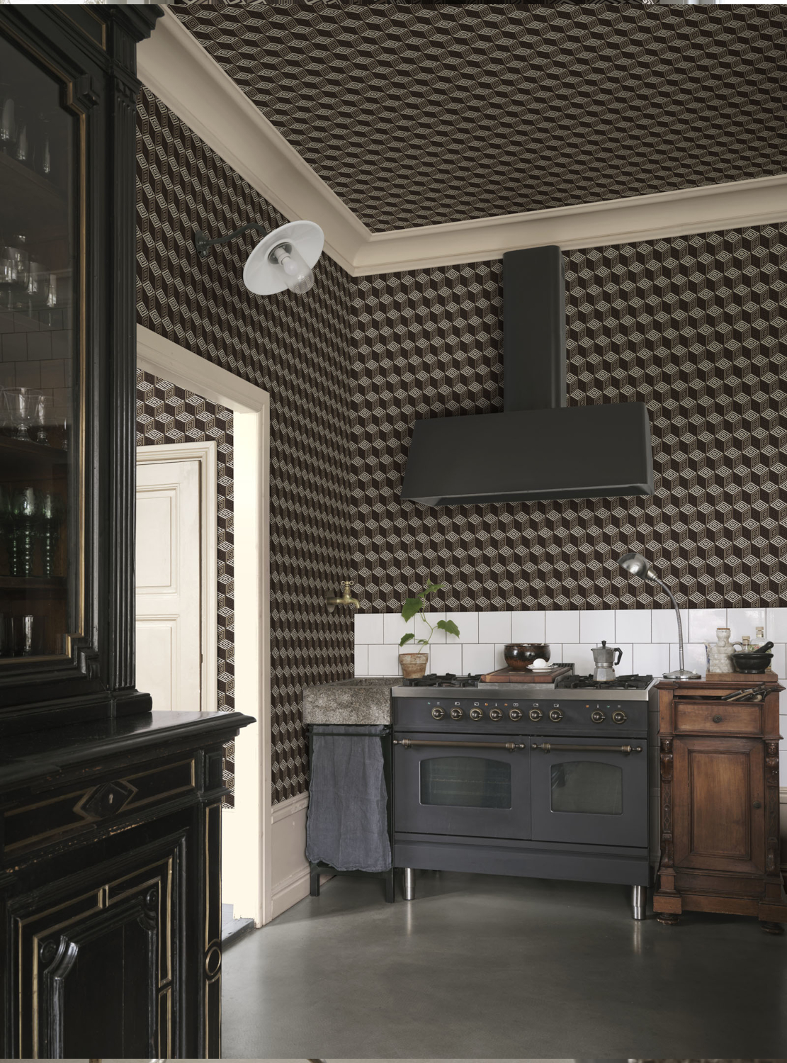 Wandbild Chiara - Brown