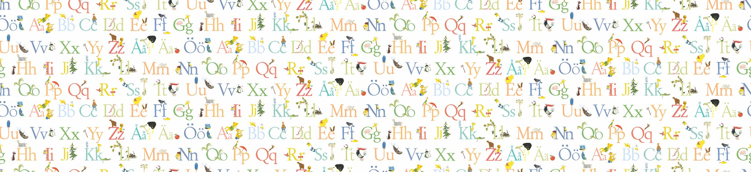 Mural Stig Lindberg ABC - 9810W
