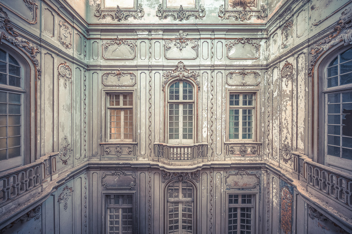 Wandbild Ruin Escape