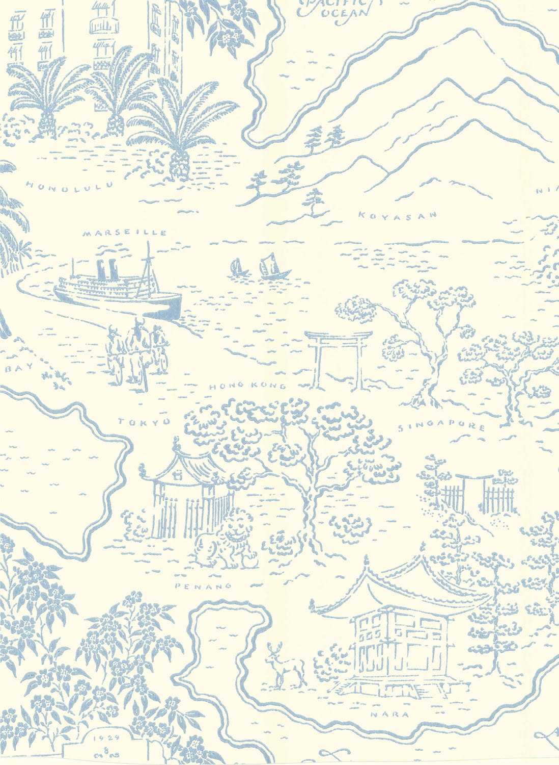 Wallpaper Voyage 1929