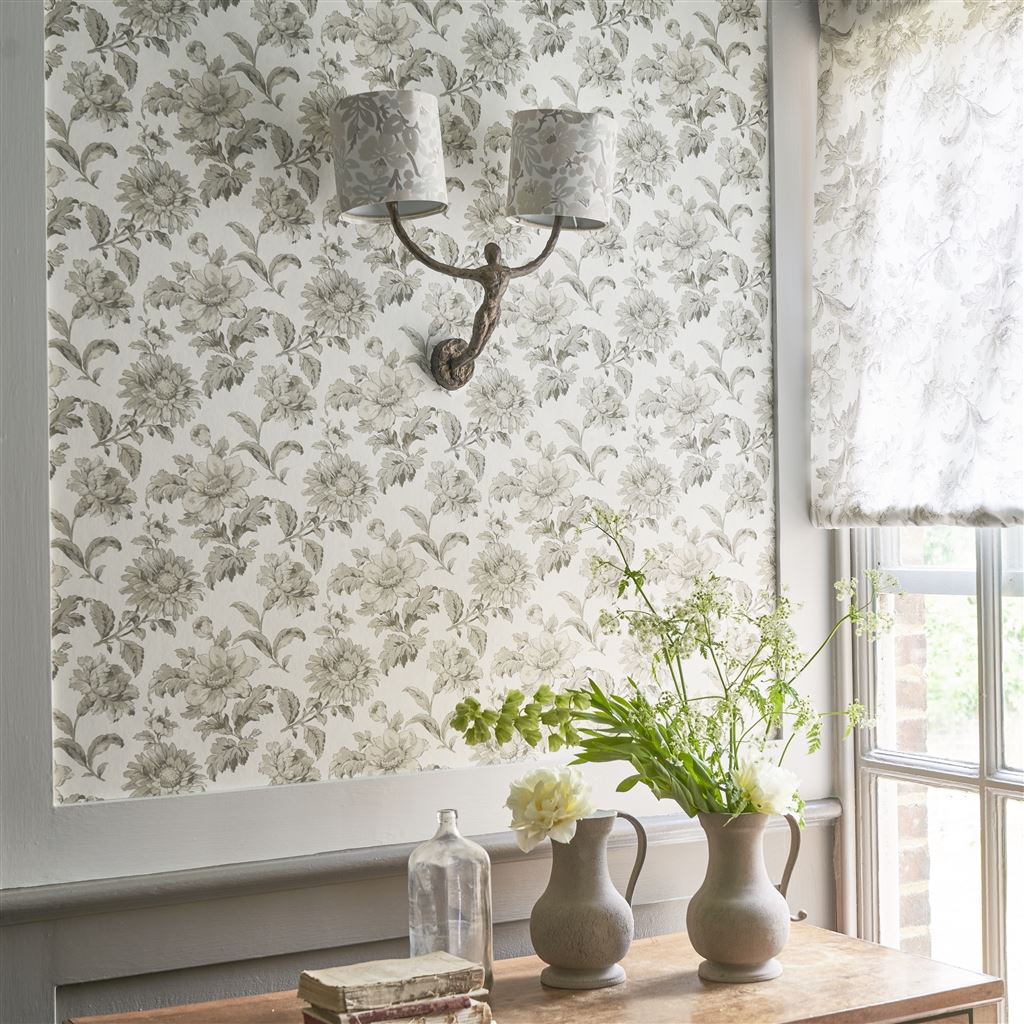 Tapete English Garden Floral - Birch