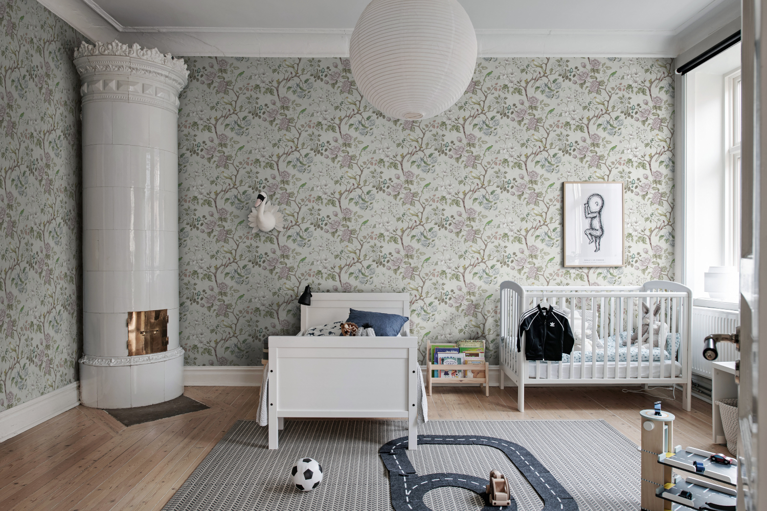 Tapete Petit Flora - Pearl