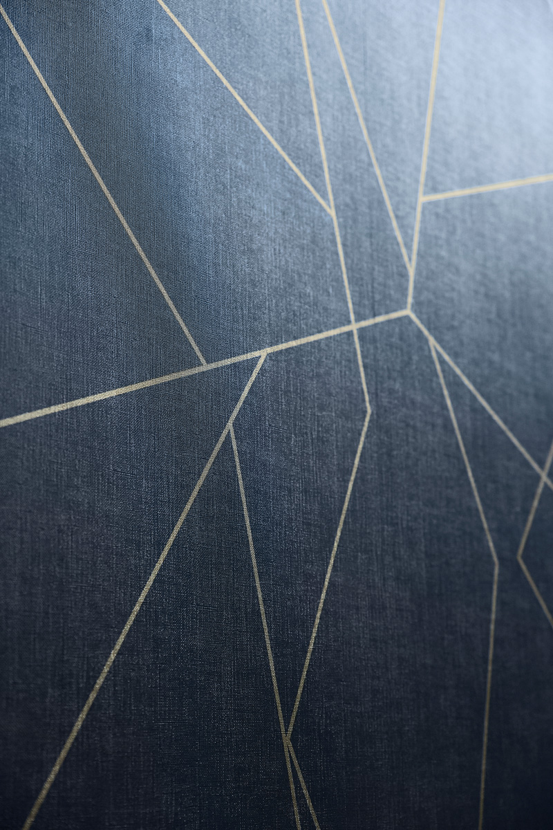 Tapete Parapet - 112078 Indigo