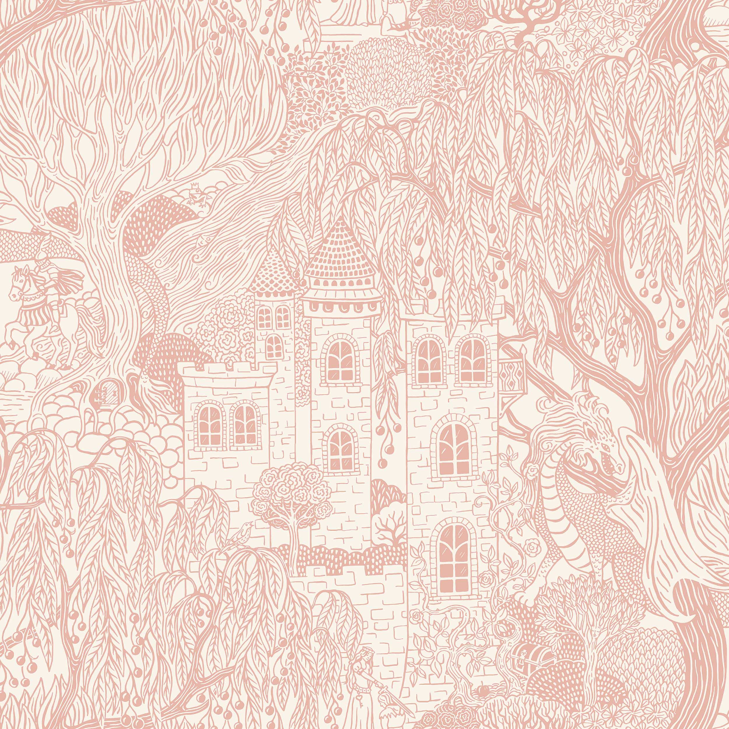 Tapete Kingdom of the Willow - 8146