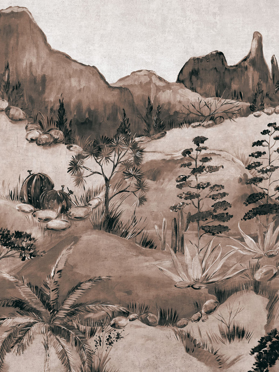 Tapete Savanna - Sepia