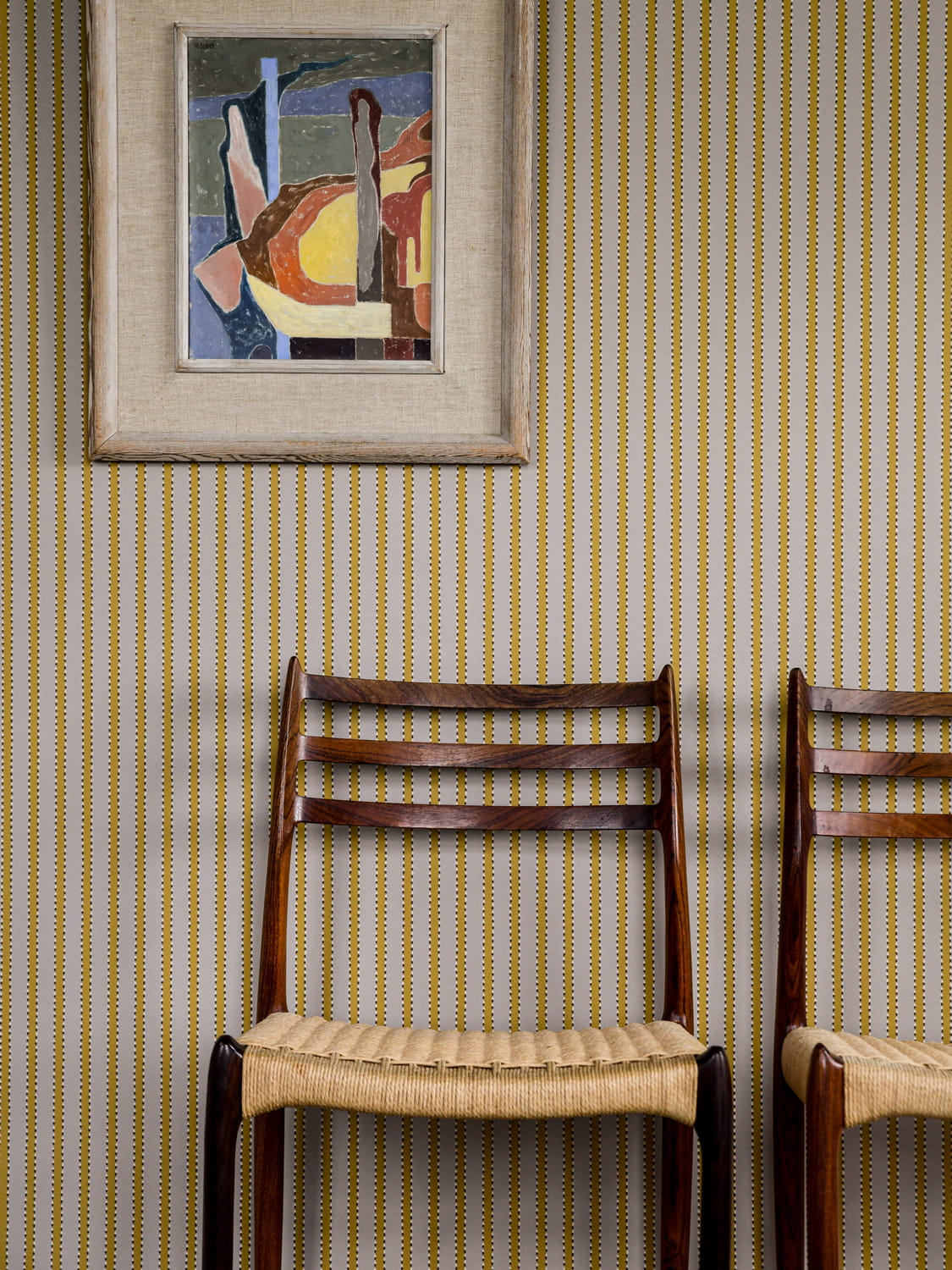 Carta da parati Stitched Stripe