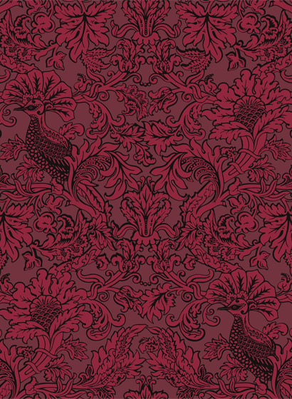 Tapete Balabina - Velvet Red