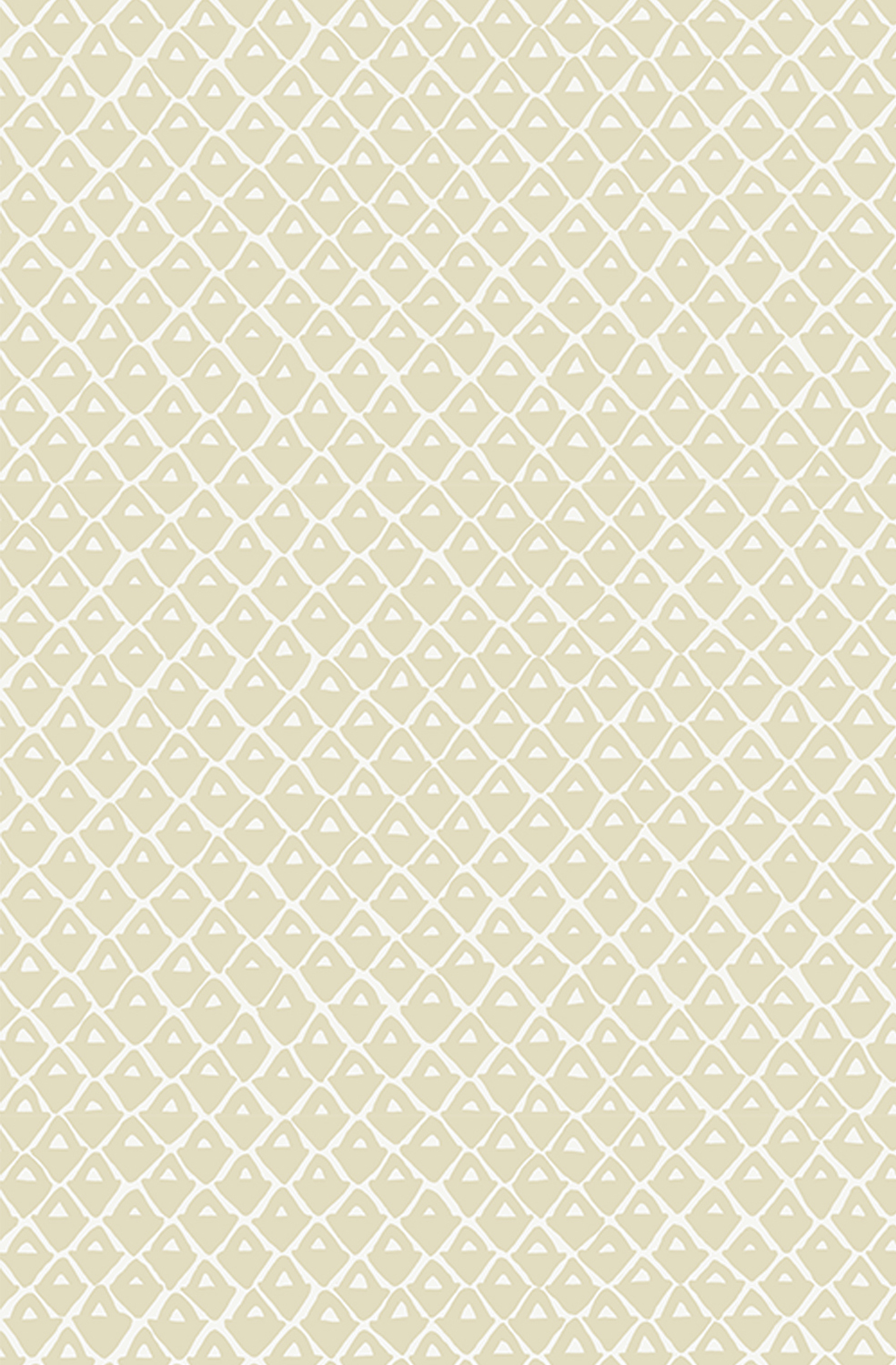 Tapete Pineapple Squares - Maitland Green/ Ceiling White