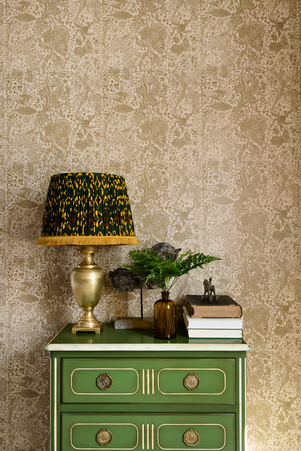 Tapete Sarkozi Embroidery - Taupe/  Beige