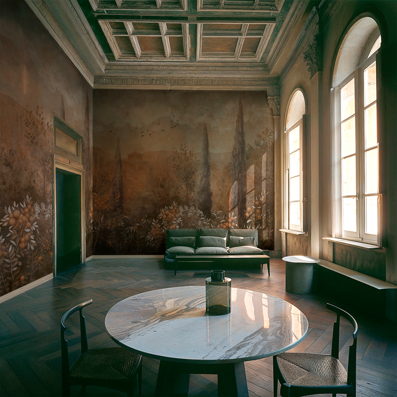 Wandbild Frutetto - Copper