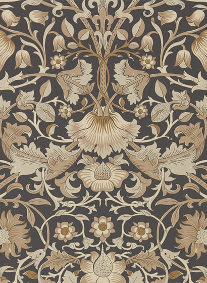 Tapete Pure Lodden - Charcoal/ Gold