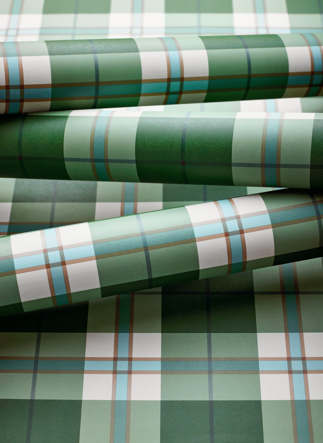 Tapete Douglas Plaid - green