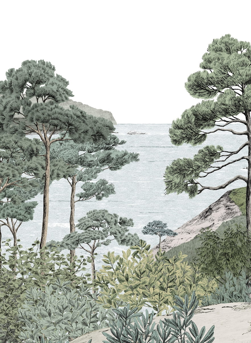 Papier peint Euskadi - Naturel Panel D