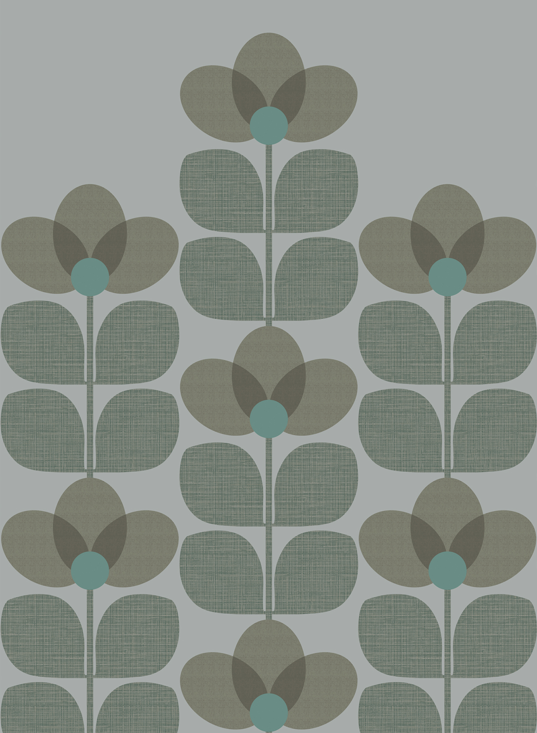 Wandbild Flower - Sauge Panel A