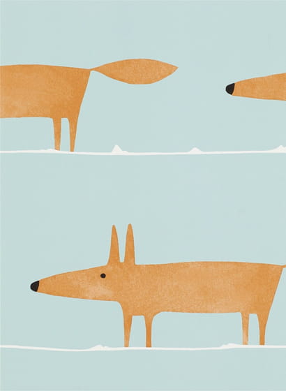 Tapete Mr Fox - Auburn