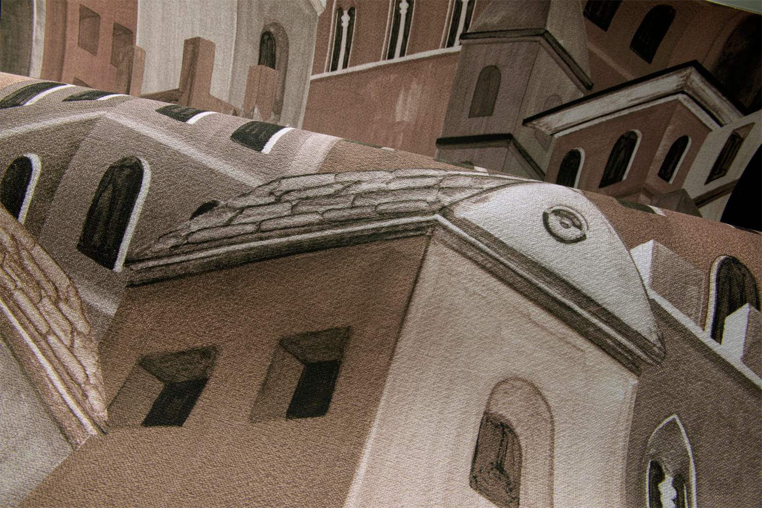 Tapete Citta di Castello - Sepia