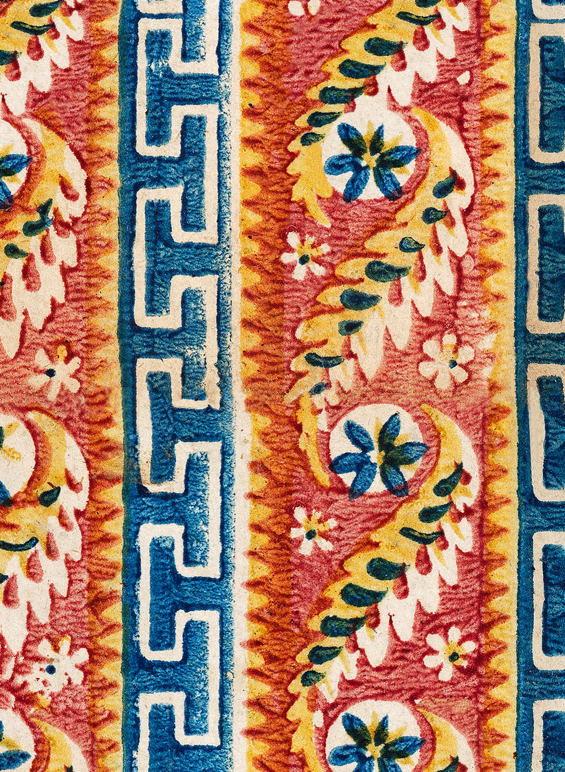 Tapete Samothraki - Red/ Blue/ White/ Yellow