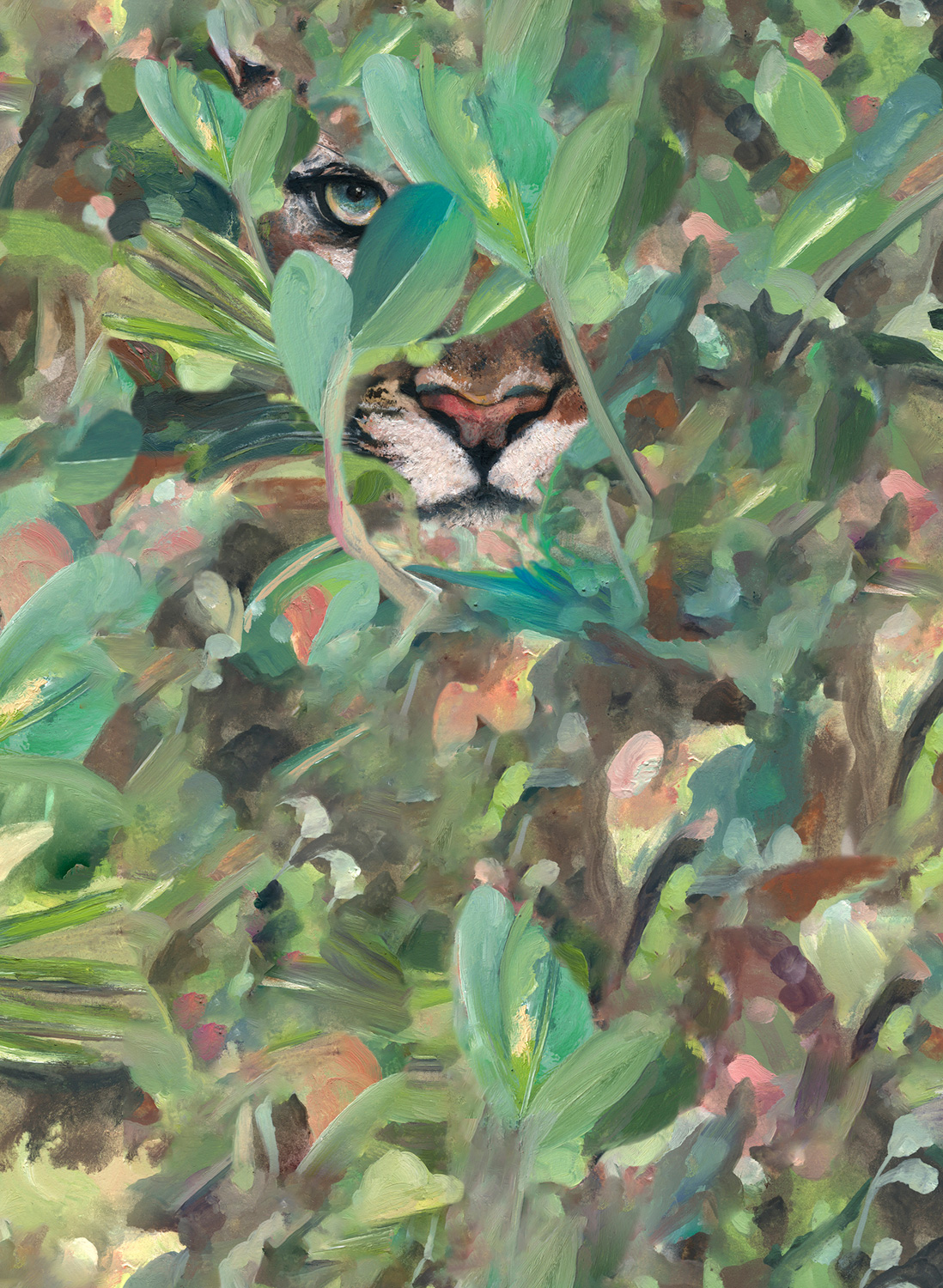 Tapete Hidden Puma - Spring