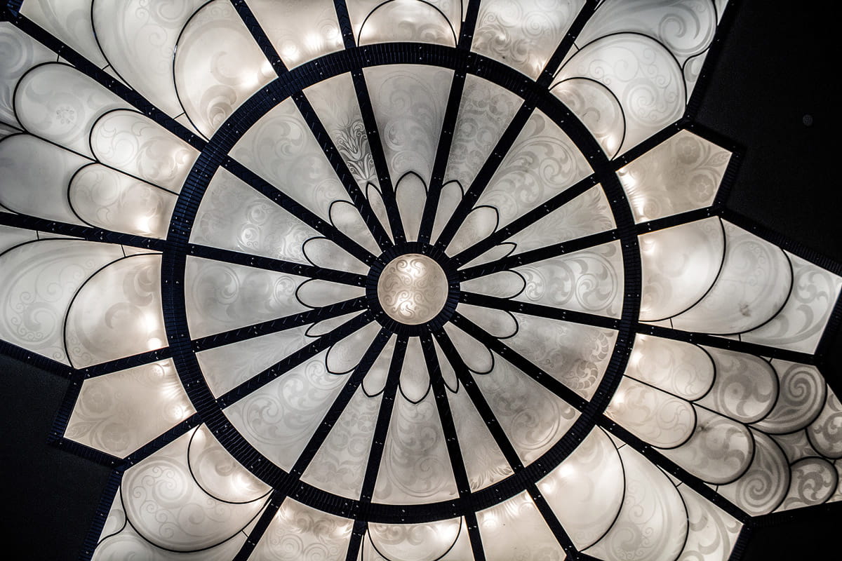 Wandbild Crystal Ceiling