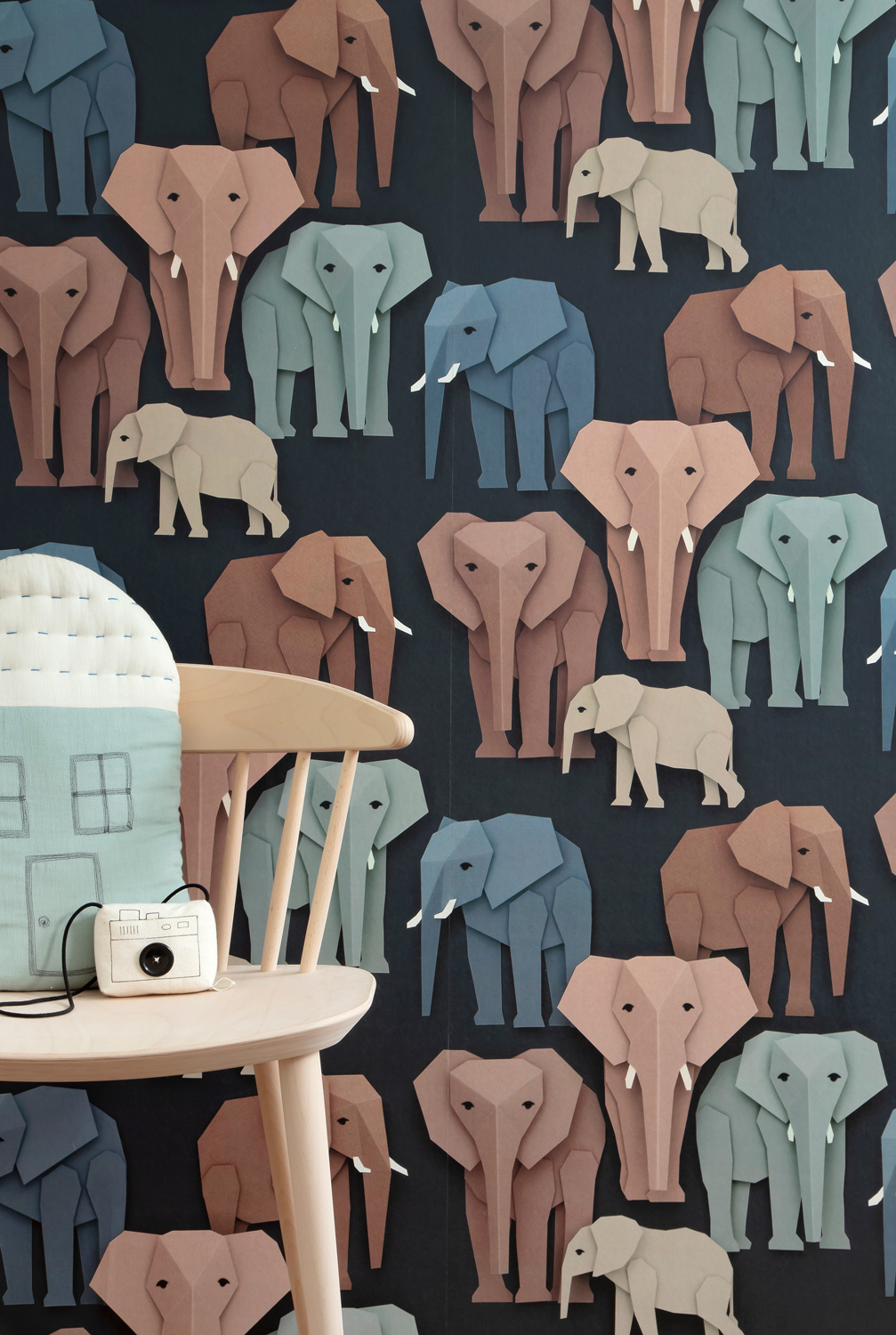 Papier peint Elephant - Elephant