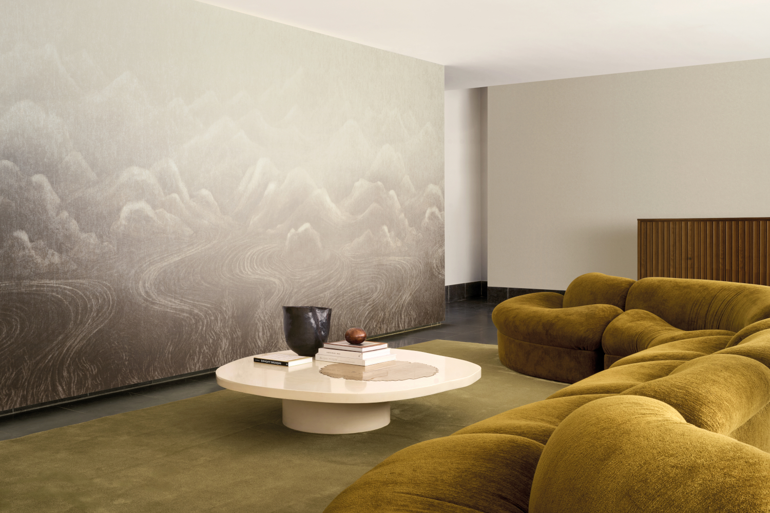 Wandbild Orvyn - Grey