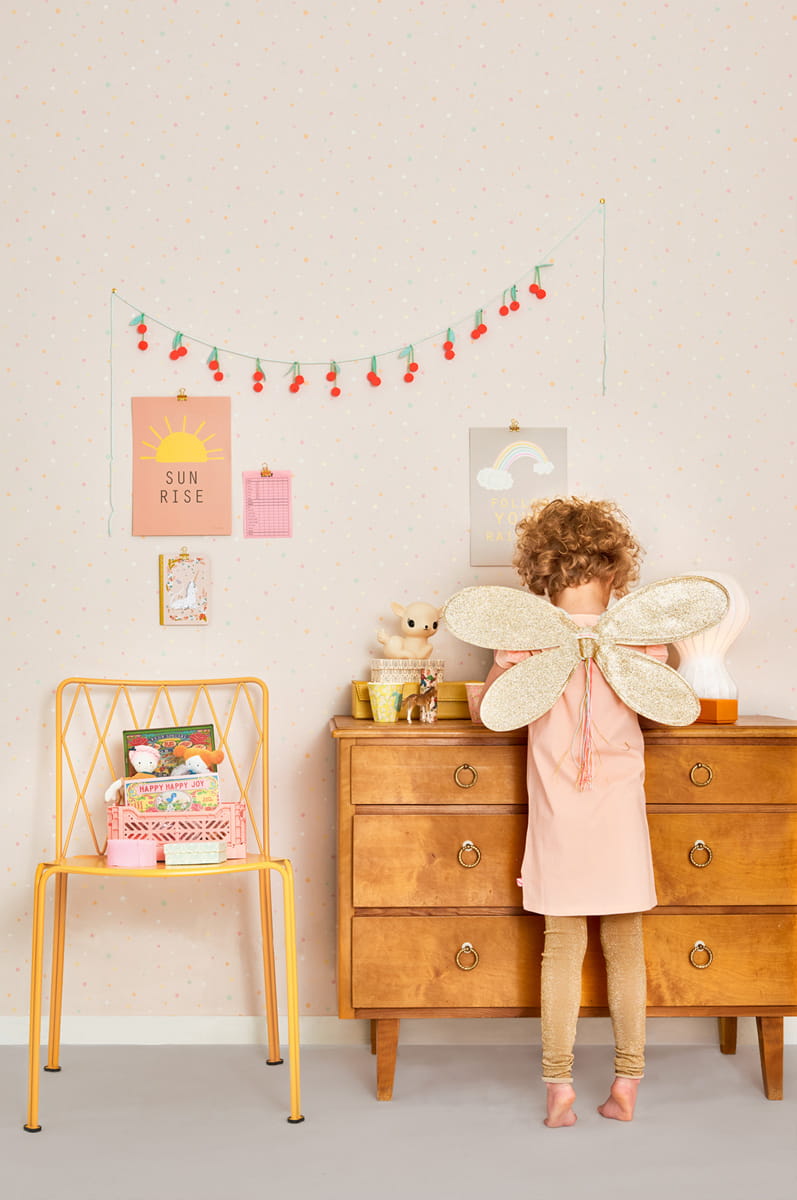 Tapete Stardust - Lovely Pastel Pink