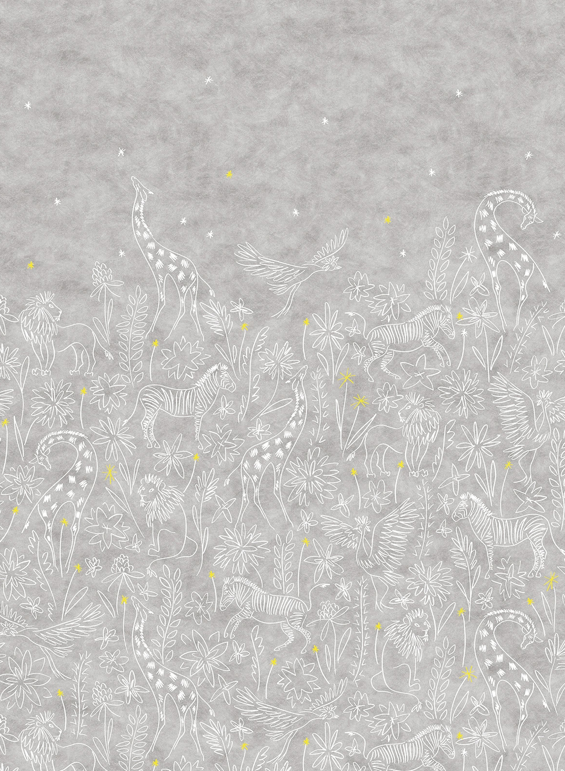 Wandbild Serengeti - Gris
