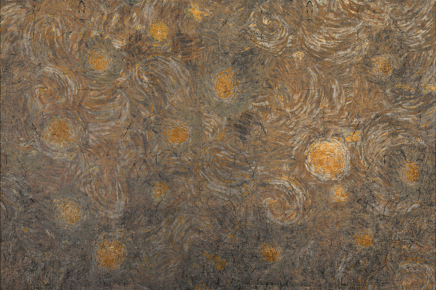 Wandbild Vincent - Wood