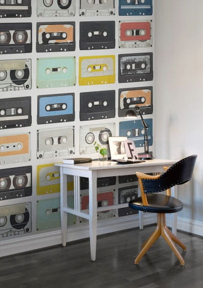 Wandbild Mixed Tape