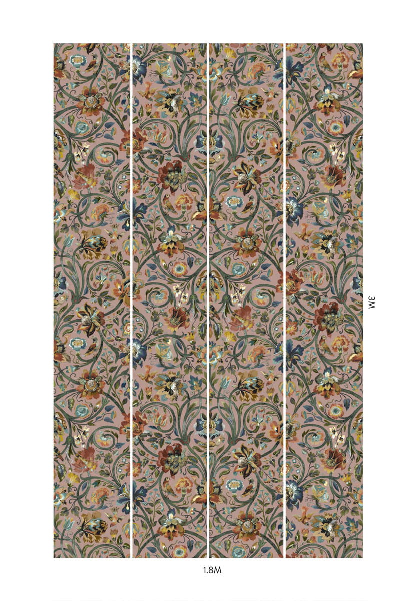 Wandbild Gaia - Blush