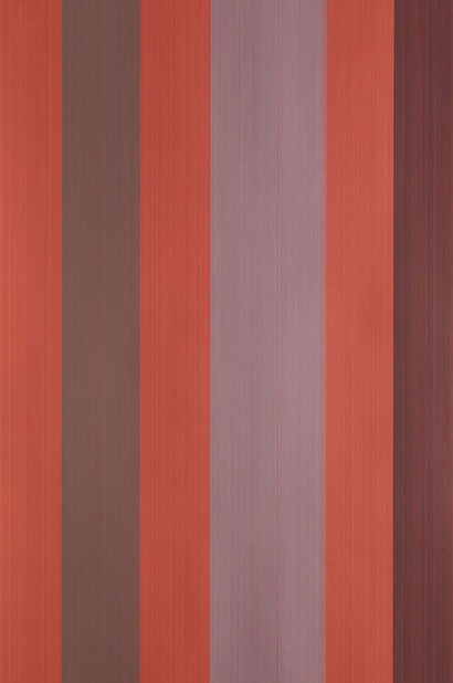 Tapete Chromatic Stripe - Picture Gallery Red/ Mahogany/ Brassica/ Middleton Pink