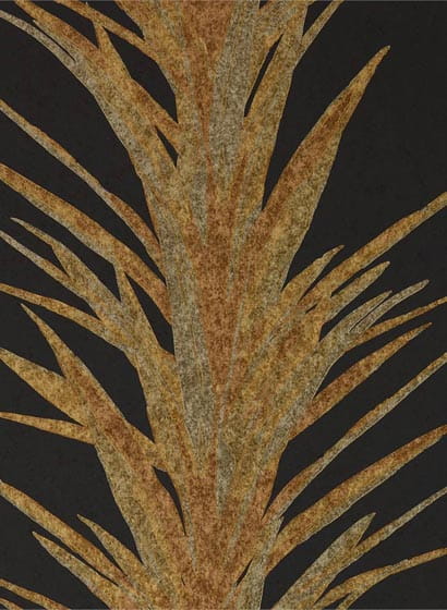 Tapete Yucca - Charcoal/ Gold