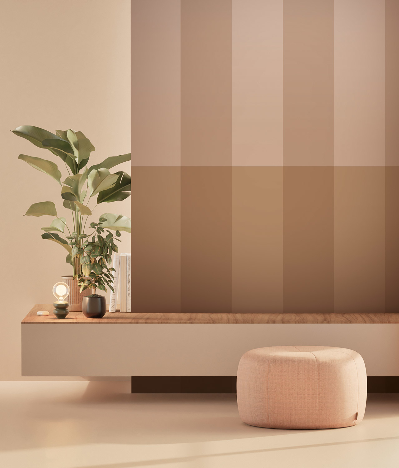 Tapete Gradient Stripes 1 Uyterlinde - FU-019