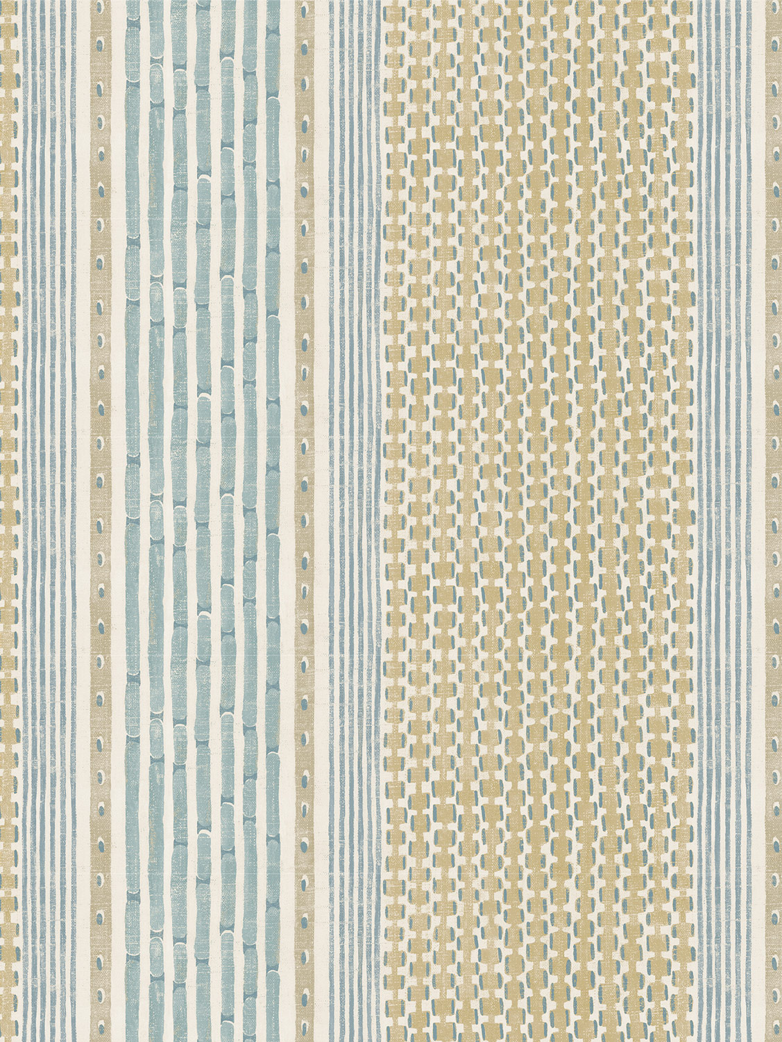 Tapete Rita Stripe - Lemon and Light Blue