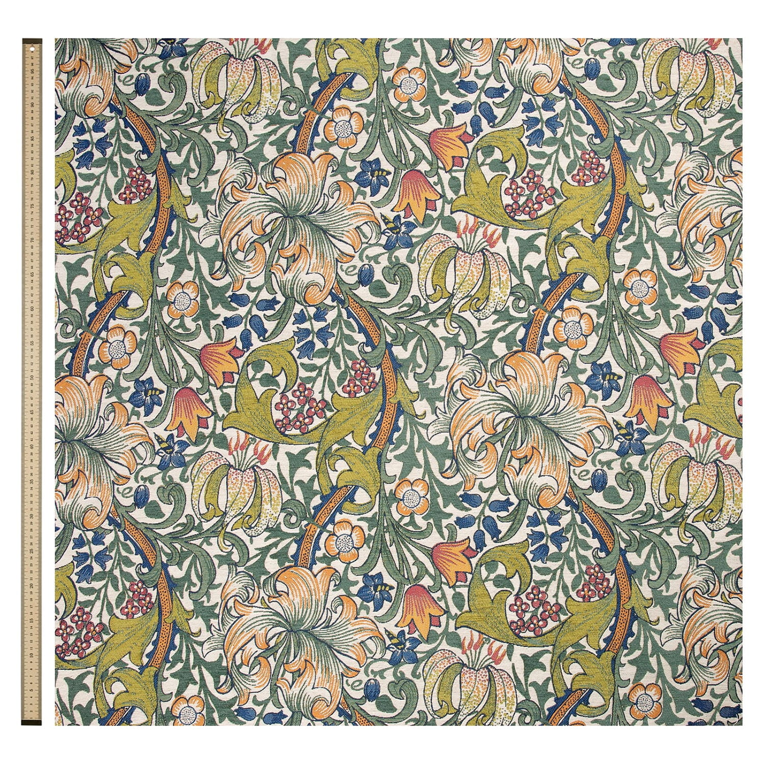 Tissu Golden Lily - Jacquard - Parchment