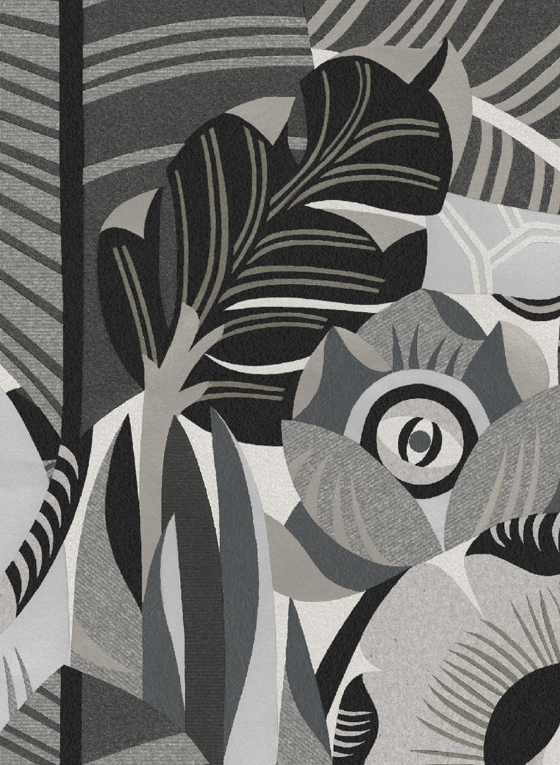 Mural Petra Börner Hypnotic Safari - 9837W