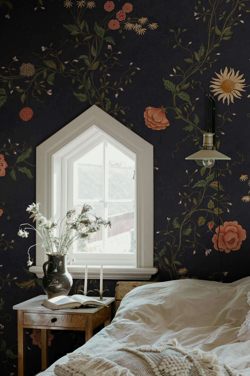 Wandbild Inger - Midnight & Blue