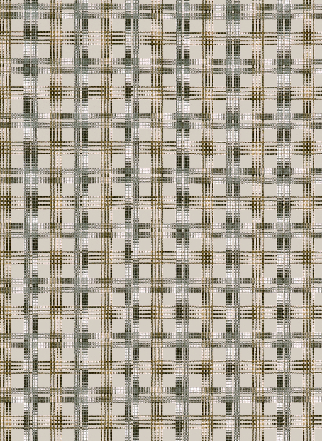 Tapete Huntley Plaid - Grey and Beige