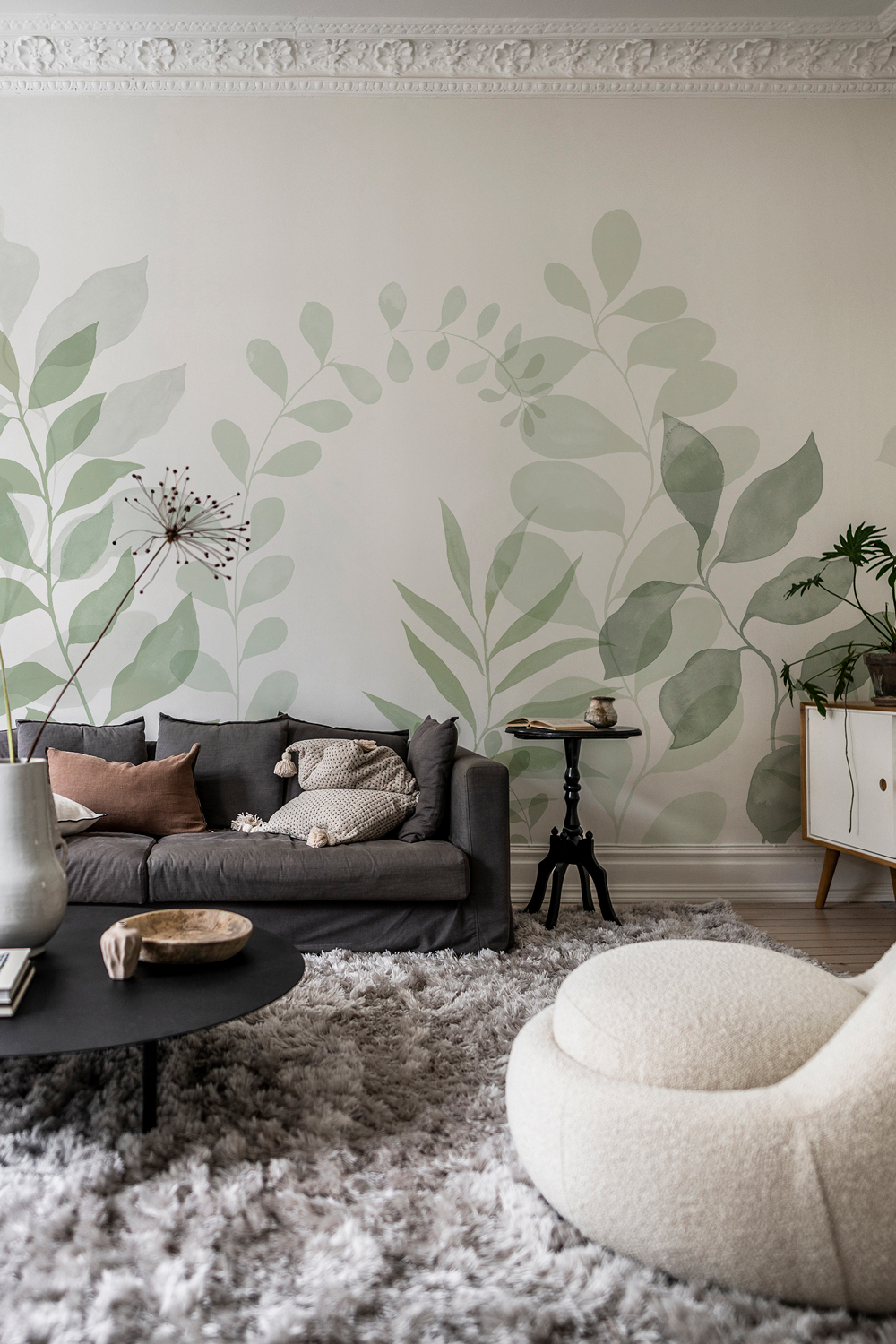 Wandbild Grow - green