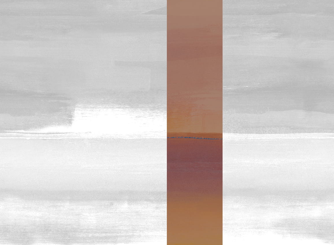 Wandbild Alegranza - Orange Panel 4