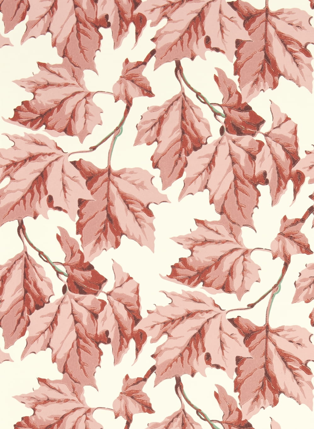 Tapete Dappled Leaf - Rose Quartz