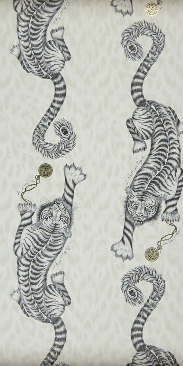 Tapete Tigris - Monochrome