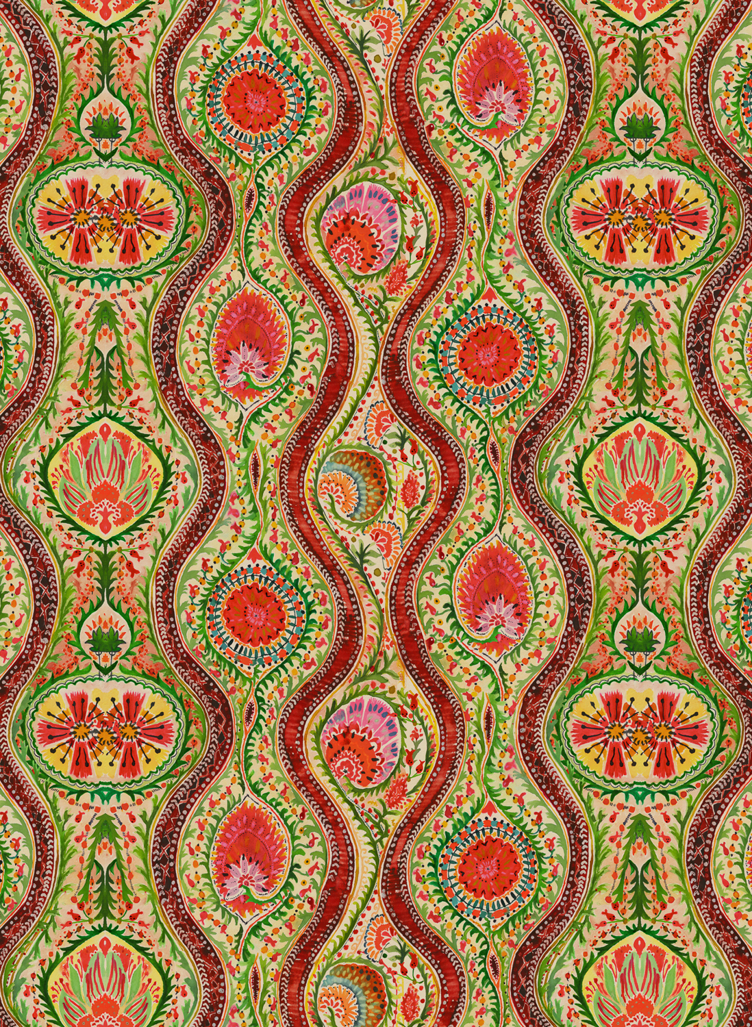 Tapete Hippie Paisley - WP20616