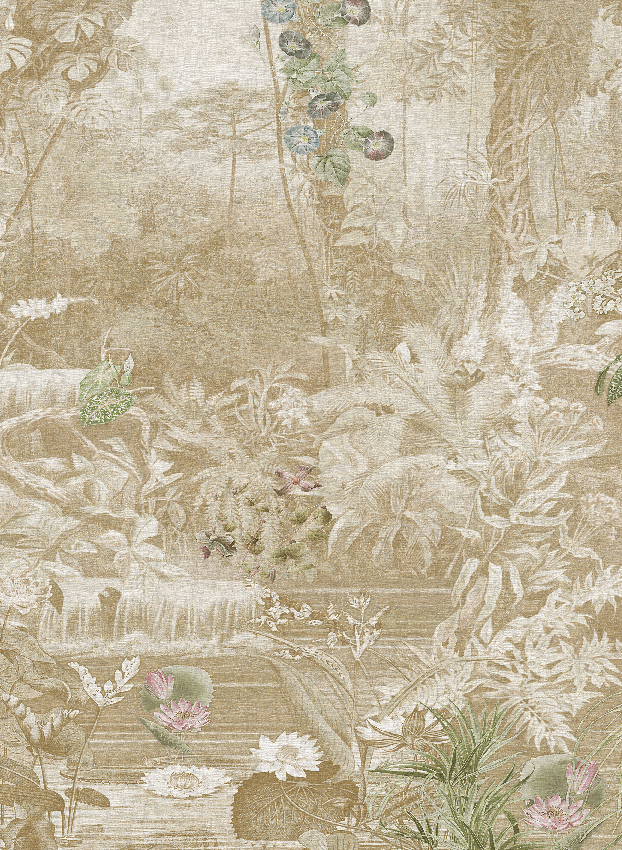Wandbild Coari - Sepia Panel 3
