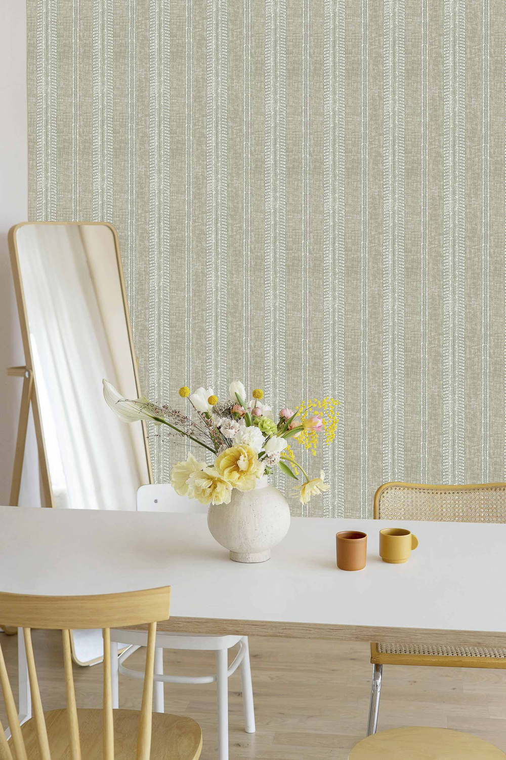 Tapete Costura - Arroz/ Beige