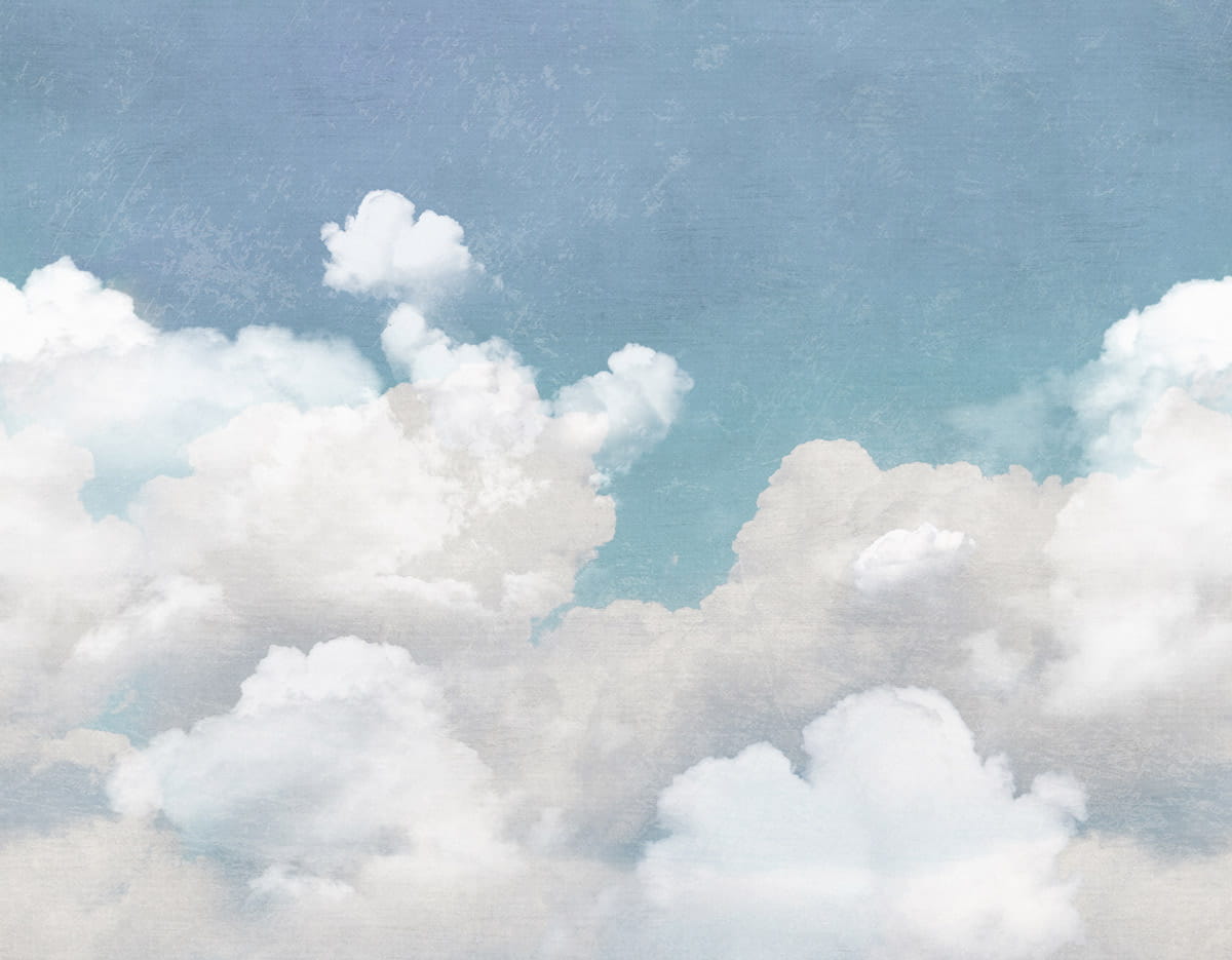 Wandbild Cuddle Clouds